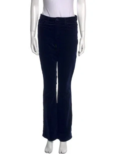 Pre-owned L'agence Straight Leg Pants In Blue