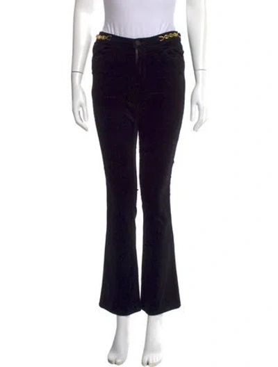 Pre-owned L'agence Straight Leg Pants In Blue