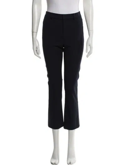 Pre-owned L'agence Straight Leg Pants In Blue