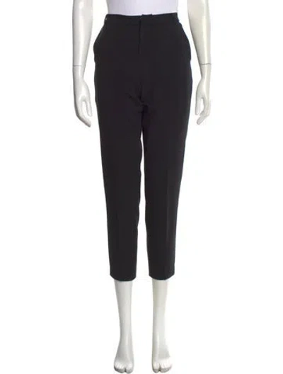 Pre-owned L'agence Straight Leg Pants In Blue