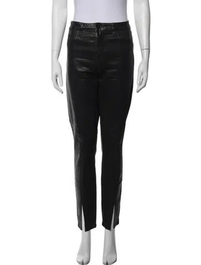 Pre-owned L'agence Straight Leg Pants In Blue