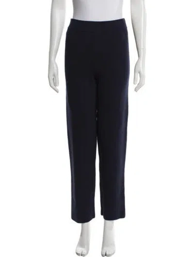 Pre-owned L'agence Straight Leg Pants In Blue