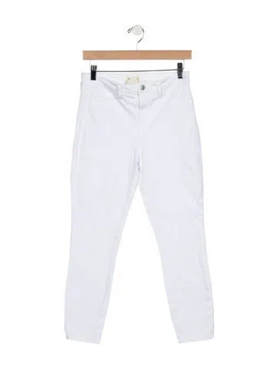Pre-owned L'agence Straight Leg Pants In Blue