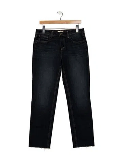 Pre-owned L'agence Straight Leg Pants In Blue