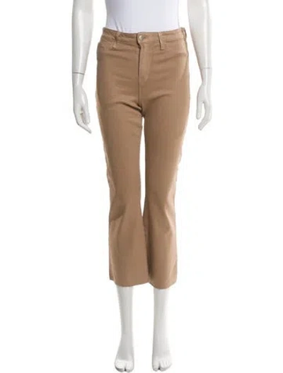 Pre-owned L'agence Straight Leg Pants In Brown