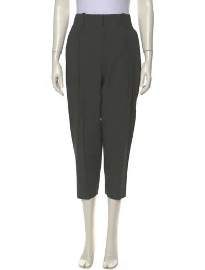 Pre-owned L'agence Straight Leg Pants In Gray