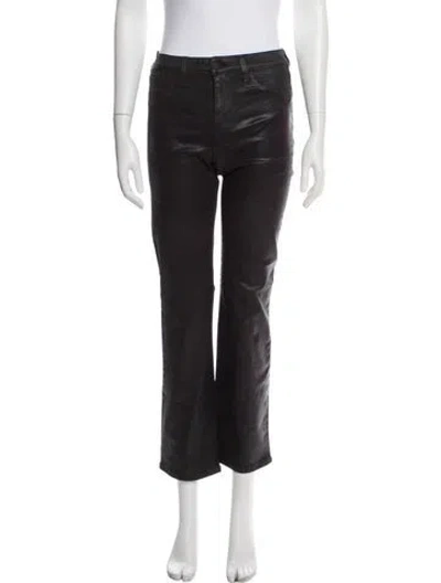 Pre-owned L'agence Straight Leg Pants In Gray