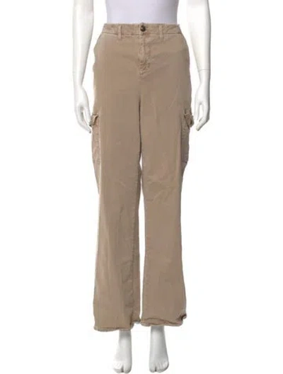Pre-owned L'agence Straight Leg Pants In Neutral