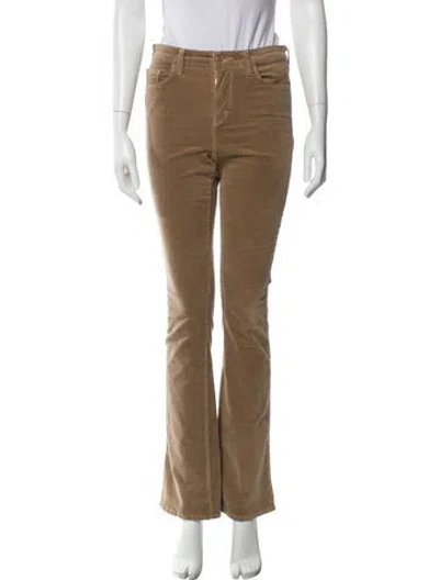 Pre-owned L'agence Straight Leg Pants In Neutral
