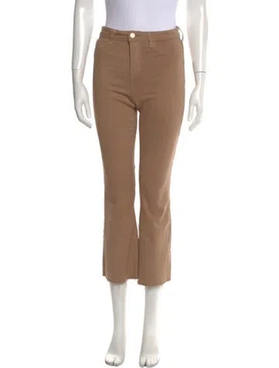 Pre-owned L'agence Straight Leg Pants In Neutral