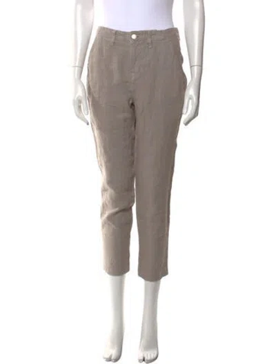 Pre-owned L'agence Straight Leg Pants In Neutral