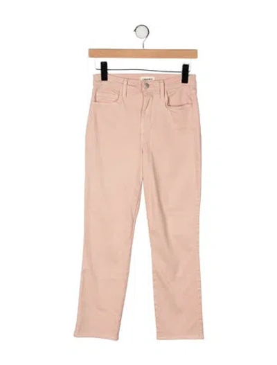 Pre-owned L'agence Straight Leg Pants In Neutral