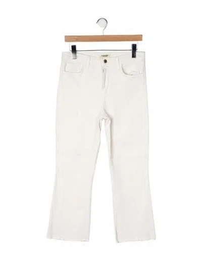 Pre-owned L'agence Straight Leg Pants In Neutral