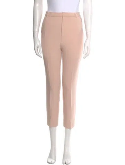 Pre-owned L'agence Straight Leg Pants In Pink