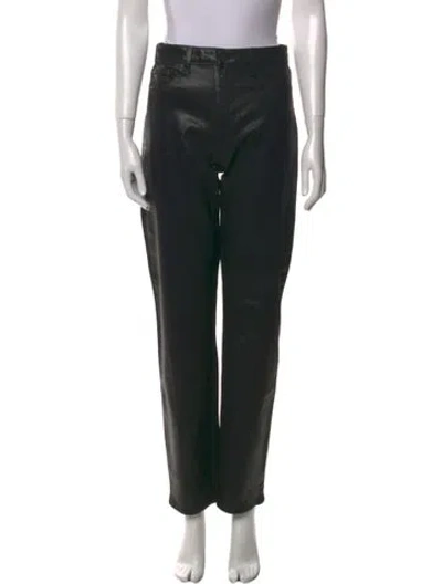 Pre-owned L'agence Straight Leg Pants W/ Tags In Black