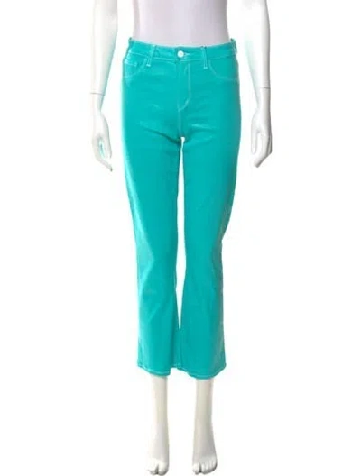 Pre-owned L'agence Straight Leg Pants W/ Tags In Multi