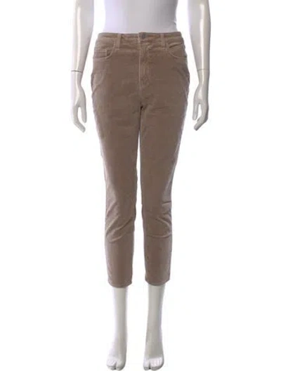 Pre-owned L'agence Straight Leg Pants W/ Tags In Neutral