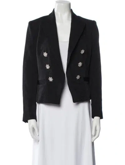 Pre-owned L'agence Striped Blazer W/ Tags In Blue