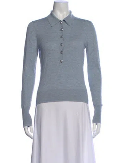 Pre-owned L'agence Sweater In Blue