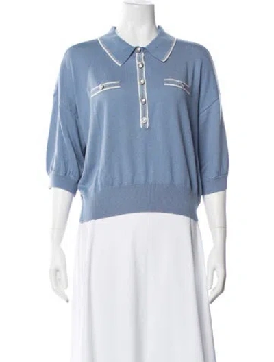 Pre-owned L'agence Sweater In Blue