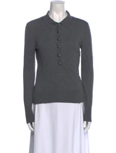 Pre-owned L'agence Sweater In Gray