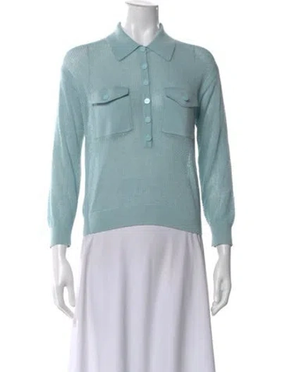 Pre-owned L'agence Sweater W/ Tags In Blue