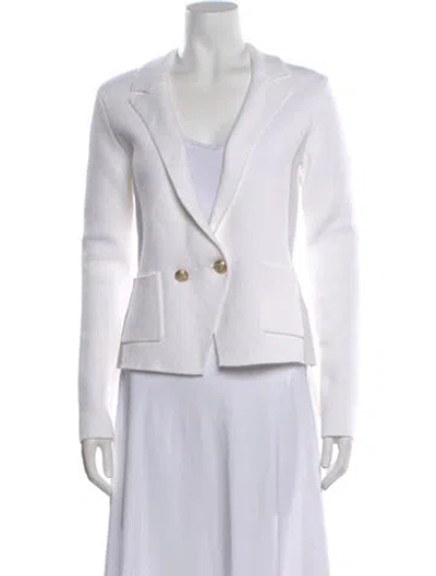 Pre-owned L'agence Sweater In White