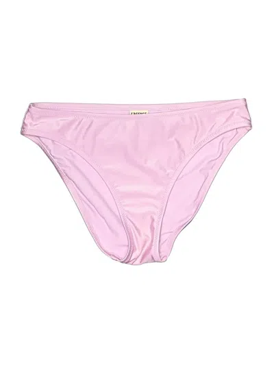 Pre-owned L'agence Swimsuit Bottoms In Pink