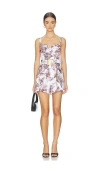 L'agence Tammy Bra Cup Romper In Multi
