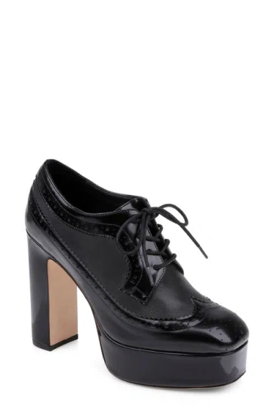 L'agence Tania Platform Pump In Animal Print
