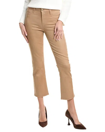 L'agence Tati High-rise Crop Micro Boot Jean In Brown