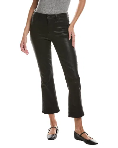 L'agence Tati High-rise Crop Micro Boot In Animal Print
