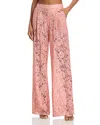 L'agence Tavia Lace Pull On Pants In Pink