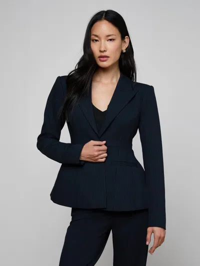 L'agence Therese Blazer In Blue