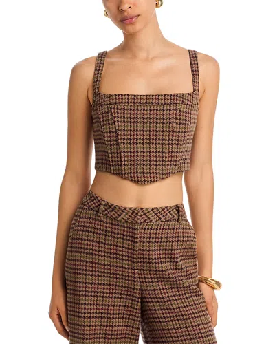 L'agence Tiffany Corset Top In Multi