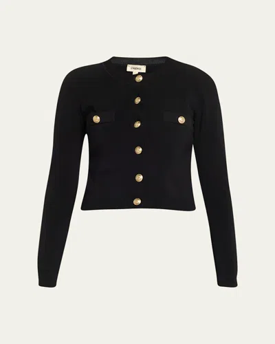 L'agence Toulouse Cardigan In Black