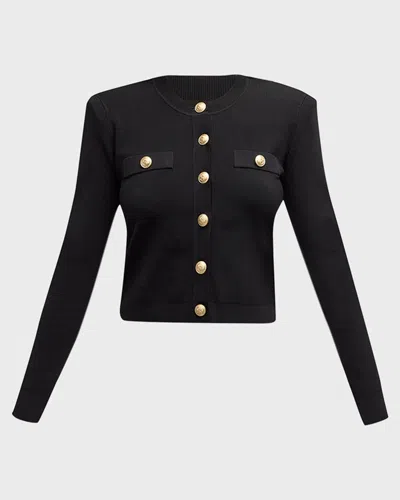 L'agence Toulouse Cardigan In Black