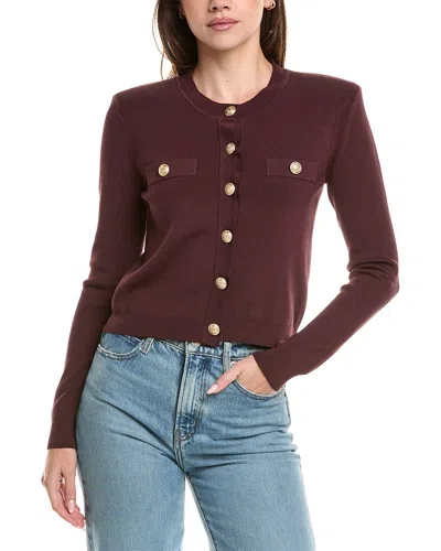 L'AGENCE L’AGENCE TOULOUSE CROP CARDIGAN