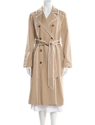 Pre-owned L'agence Trench Coat In Neutrals