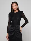 L'agence Trista Bodysuit In Animal Print