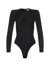 L'agence Trista Stretch Mesh Bodysuit In Multi