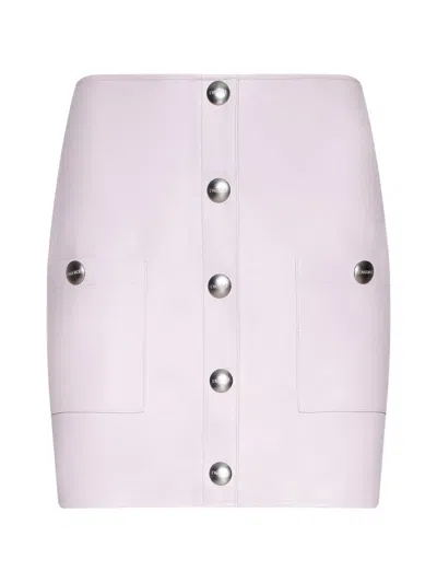 L'agence Truman Mini Skirt In Purple