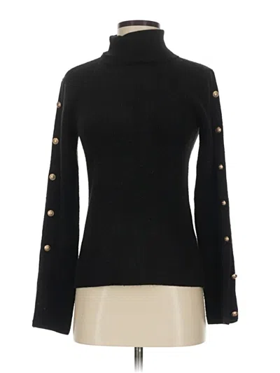 Pre-owned L'agence Turtleneck Sweater In Black