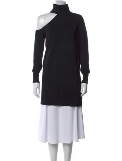 Pre-owned L'agence Turtleneck Sweater W/ Tags In Black