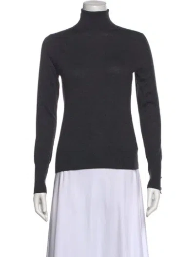 Pre-owned L'agence Turtleneck Sweater W/ Tags In Gray