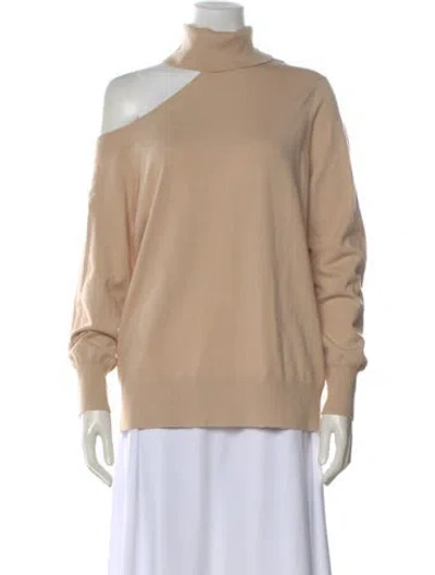Pre-owned L'agence Turtleneck Sweater W/ Tags In Neutral