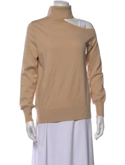 Pre-owned L'agence Turtleneck Sweater W/ Tags In Neutrals