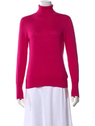 Pre-owned L'agence Turtleneck Sweater W/ Tags In Pink