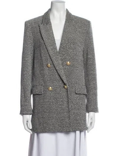 Pre-owned L'agence Tweed Pattern Blazer W/ Tags In Multi