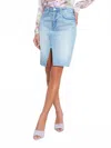 L'agence Tyler Knee Length Skirt In Palisade In Blue